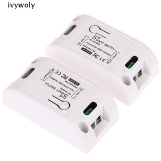 Ivywoly 433 Mhz RF Smart Switch Wireless RF Receiver Timer Relay Phone Remote Control CL
