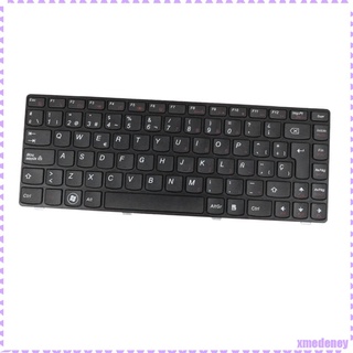 Nuevo teclado de diseo espaol con marco para Lenovo G470 V470 B490 G475