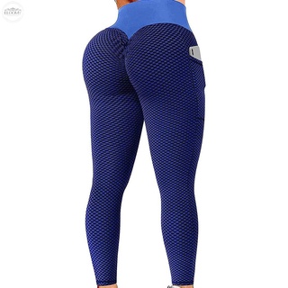 Pantalones mujeres Anti celulitis Butt ropa diseño Fitness bolsillo nuevo (8)