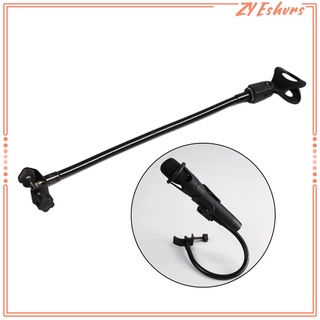 soporte flexible ajustable de cuello de cisne para micrófono de escritorio 3/8\\\» a 5/8\\\» tornillo
