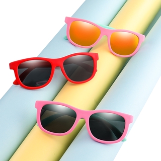 Lentes De Sol polarizados cuadrados para niños/lentes De Sol Retro Uv400