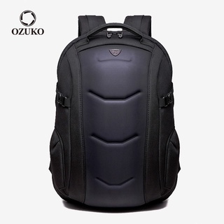 [en Stock] OZUKO moda duro Shell mochila para adolescente portátil impermeable viaje mochila escolar