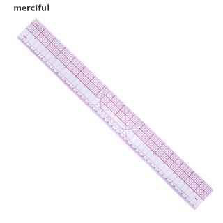 sastre de costura de plástico misericordioso compartido doble cara métrica regla recta regla de corte cl