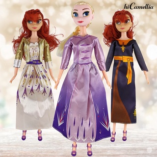 hicamellia muñeca vestido de tela no difusa premium creativo estilos de princesa de hielo vestido de muñeca para niño