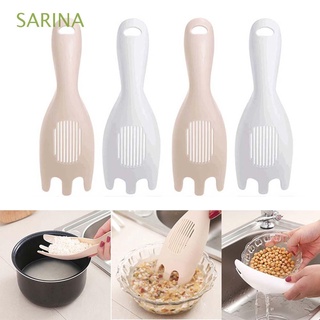 sarina durable colador clip creativo colador arroz lavadora separada frijoles herramienta de cocina multifuncional filtro de arroz