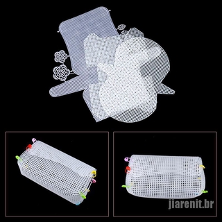 Jiarenit hoja De malla De Plástico Auxiliar tejer y tejido/diy