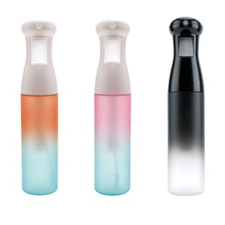 spray continuo botella de agua fina niebla salón recargable gradiente pulverizador
