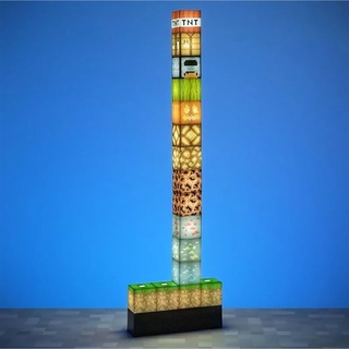 Nuevo producto~Minecraft Paladone Block Building Light DIY juguete mercancía regalo recuerdo skmwk (6)