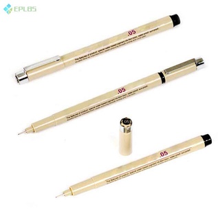 Eplbs 8pcs Sakura Pigma Micron Fine Line Pen 005/01/02/03/04/05/08/BR suministros de arte (2)
