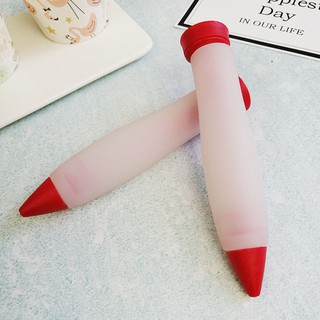 Bolígrafo de silicona para escribir pasteles/utensilios para decoración de pasteles/crema/glaseado/venta global (6)