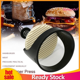 <XAVEXBXL> Burger Press Portable Easy To Clean Good Quality Plastic Sturdy Versatile Burger Press for Kitchen