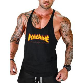 Fitness entrenamiento Running chalecos gimnasio ropa Tank Top para hombre culturismo músculo sin mangas Singlets entrenamiento hombre camiseta