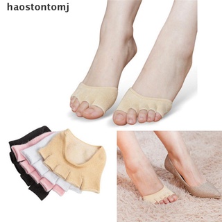 [haostontomj] 1 par de calcetines invisibles suaves para el cuidado del pie Unisex antepié de enfermería [haostontomj]
