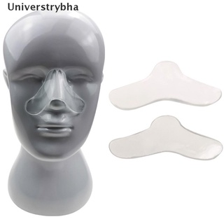 [universtrybha] 2 almohadillas nasales para cpap máscara nariz almohadillas apnea sueño máscara confort almohadilla la mayoría de las máscaras venta caliente (8)