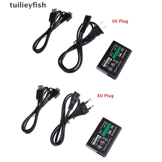Tuilieyfish 1Pc PS vita PSV AC power adapter supply convert charger + USB data cable CL