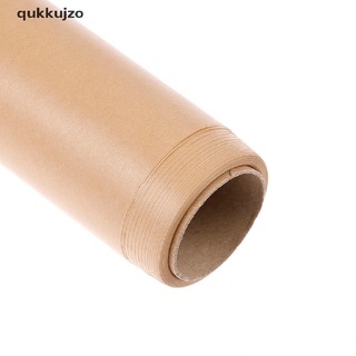 [qukk] 5m/10m pergamino rollo de papel antiadherente alfombrilla para hornear de doble cara cocina hornear 458cl (3)