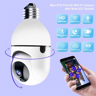 Bubble Shop61 Smart Wireless bombilla de luz WiFi cámara de seguridad cámara IP cámara alarma (2)