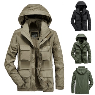 Morstore chaqueta/chaqueta Casual Casual Para otoño/invierno Para hombre