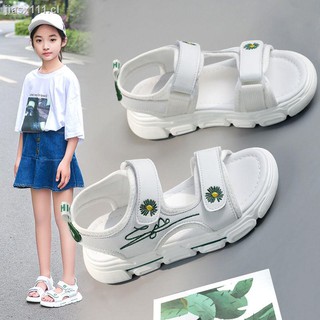 Sandalias De Niñas 2021 Nueva Moda De Verano Niña Princesa Niños Zapatos De Fondo Suave Medio Y Grande s Deportes Playa