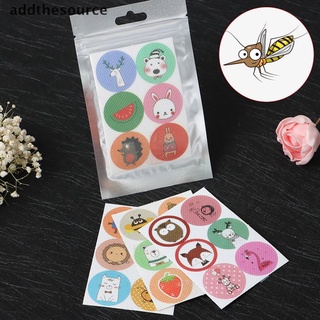 [Addthesource] 30pcs Mosquito Patch Square Cartoon Anti-Mosquito Repellent Patch Stickers DFGR