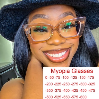 vintage marrón rectángulo miopía gafas de las señoras anti luz azul ordenador cuadrado de las mujeres gafas transparentes gafas gafas gafas gafas gafas leesbril