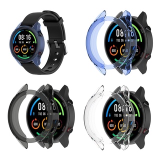 etaronicy tpu silicona smart watch cubierta transparente marco para mi reloj color deporte
