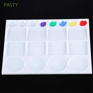 PASTY Water Coloring Pallet Acrylic Painting Tool Palette Art Student Stationery Drawing Tray Kids Children Adults Plastic Oil Paint Pigment Box/Multicolor