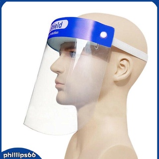 alta transparente pet anti-spray anti-fume máscara facial visera protectora