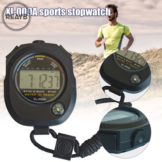 Cronómetro Digital LCD electrónico para bicicleta/reloj de cronómetro deportivo con fecha/alarma/con cronógrafo multifuncional