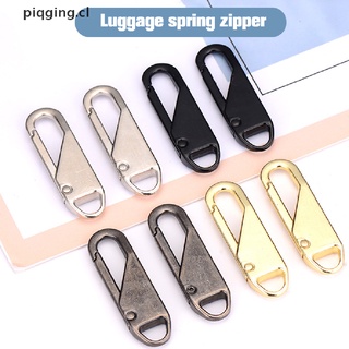 (lucky) 2pcs Metal zipper repair kits zippers puller for DIY Sewing Craft Kits piqging.cl