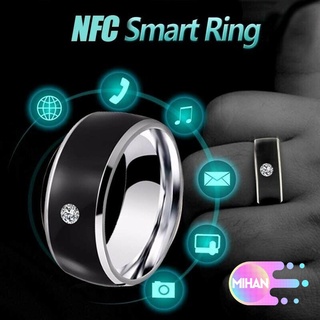 MIHAN Fashion NFC Anillo De Dedo Multifuncional Smart Wearable Conectar Nuevo Impermeable Android Equipo De Teléfono Tecnología Inteligente/Multicolor