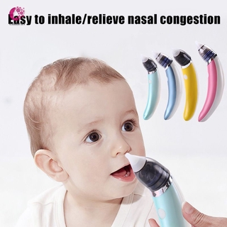 Bebé eléctrico Nasal dispositivo de succión limpiador bebé Nasal aspirador de silicona suave limpiar nariz moco (1)