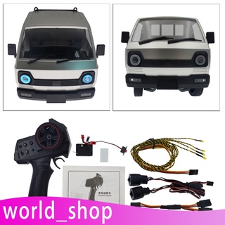 [WorldShop] Wpl D12 RC piezas de repuesto de coche Control remoto, receptor, juego de faros azul