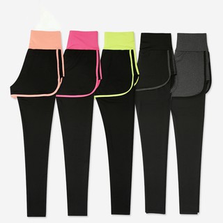 las mujeres pantalones de yoga de secado rápido entrenamiento jogging zumba deportes gimnasio running legging