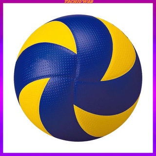 [TACHIUWA2] Bola De Cuero Sintético De Voleibol Al Aire Libre , Interior , Playa , Gimnasio , Tamaño 5 (1)