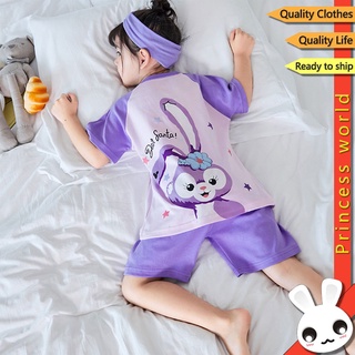 Los niños pijamas niño niñas pijamas ropa de dormir ropa de dormir niños pijamas Baju Tido niñas ropa niñas vestido Baju Tidur