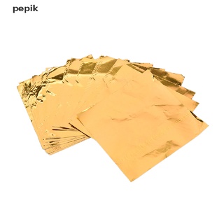 [pepik] 100 envolturas cuadradas de papel de aluminio para dulces de chocolate dulces dulces 8x8 nuevo [pepik] (2)
