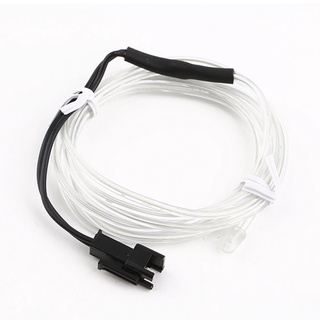 Colorful 4m Flexible EL Wire Tube Rope Neon Light DC 12V Car Party Bar Decor