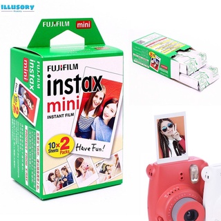illusory Fujifilm Instax Mini 10/20 Sheets Instax Film Photo Paper For Instant Camera Mini illusory