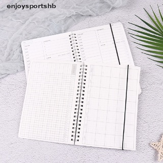 [enjoysportshb] 2021 Cuaderno Agenda Diario Semanal Plan Mensual Espiral Organizador Planificador [Caliente] (3)