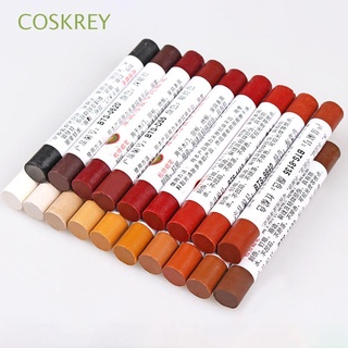 COSKREY 1 Pcs Floor Repair Pens No Shedding Floor Crayon Scratching Repair Materials Special Use No Fading for Scratch,Hole,Abrasion Quality Materials Water-proof 20 Color Optional Furniture Paint Pen