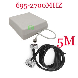 9dBi 700-2700 MHz antena interior 2g 3g 4g antena montada en la pared con 3M para red de comunicación amplificador de señal celular (1)