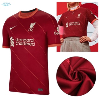Jersey Activewear cómodo fútbol Liverpool hombre cuello redondo S-XXL