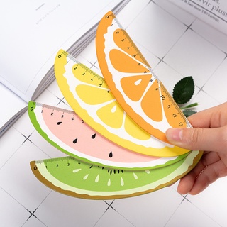 Papelería/papelería/regla De madera creativa De Frutas Frescas con forma De Fruta De 15cm