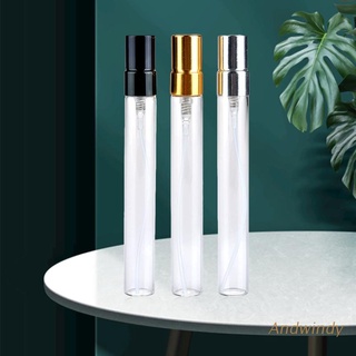AND 3 piece Mini Clear Spray Vial Bottle Portable Glass Refillable Perfume Bottles Sprayer Fine Mist Empty Bottle for Travel