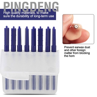 Pingdeng Hearing Aid Wax Guards Guard 8pcs Durable for Impaired (7)