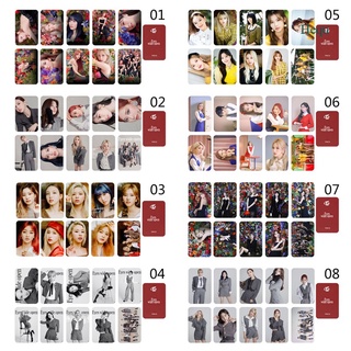 Hequ 10pcs/set Kpop TWICE Lomo Card MORE & MORE Album Collective Lomocards Photocard (1)