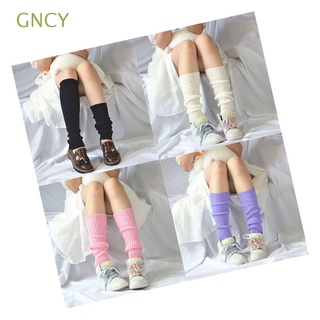 GNCY 4Pairs New Trend Calf Socks Thigh protector Knitted Wool Leg Warmers Crochet Clothes Ballet Accessories Stretchable leggings Hot Sale Furry Ankle