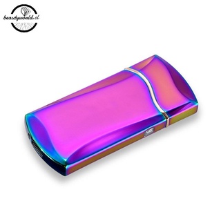 Encendedor de cigarrillos multifuncional de Metal USB recargable de inducción de huellas dactilares