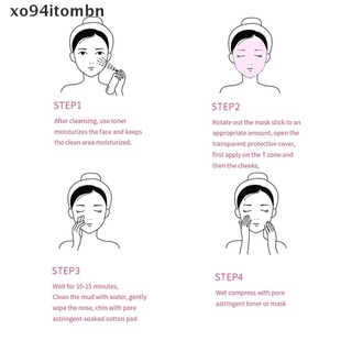 [mbn] máscara limpiadora hidratante para el cuidado de la piel de rosa de 40 g/blanqueamiento de control de aceite. (8)